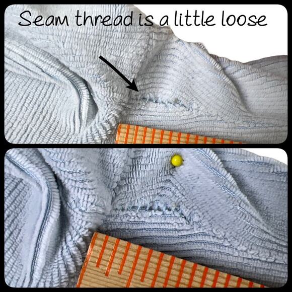 Cathy Daniels Soft Gray High Waist Pull On Corduroy Pants Size XL - Picture 6 of 12